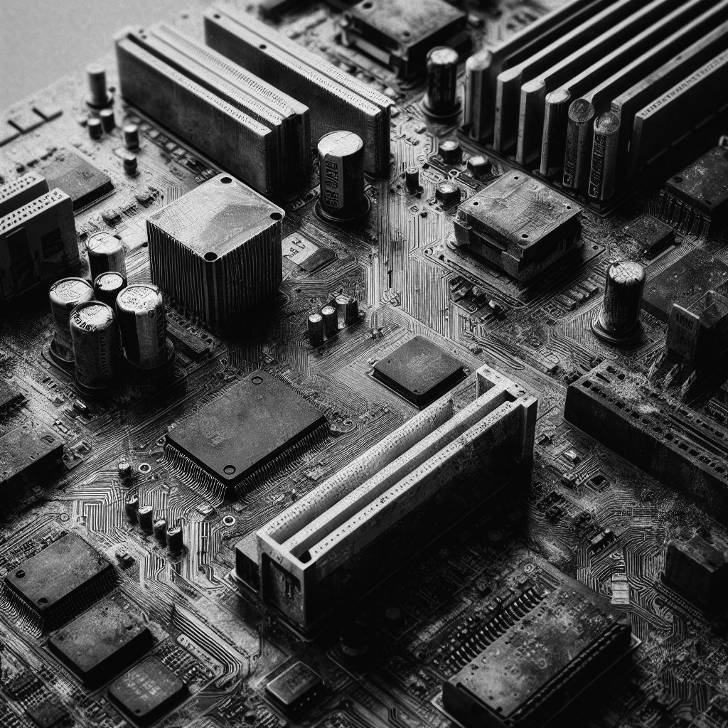 A motherboard representing innovation